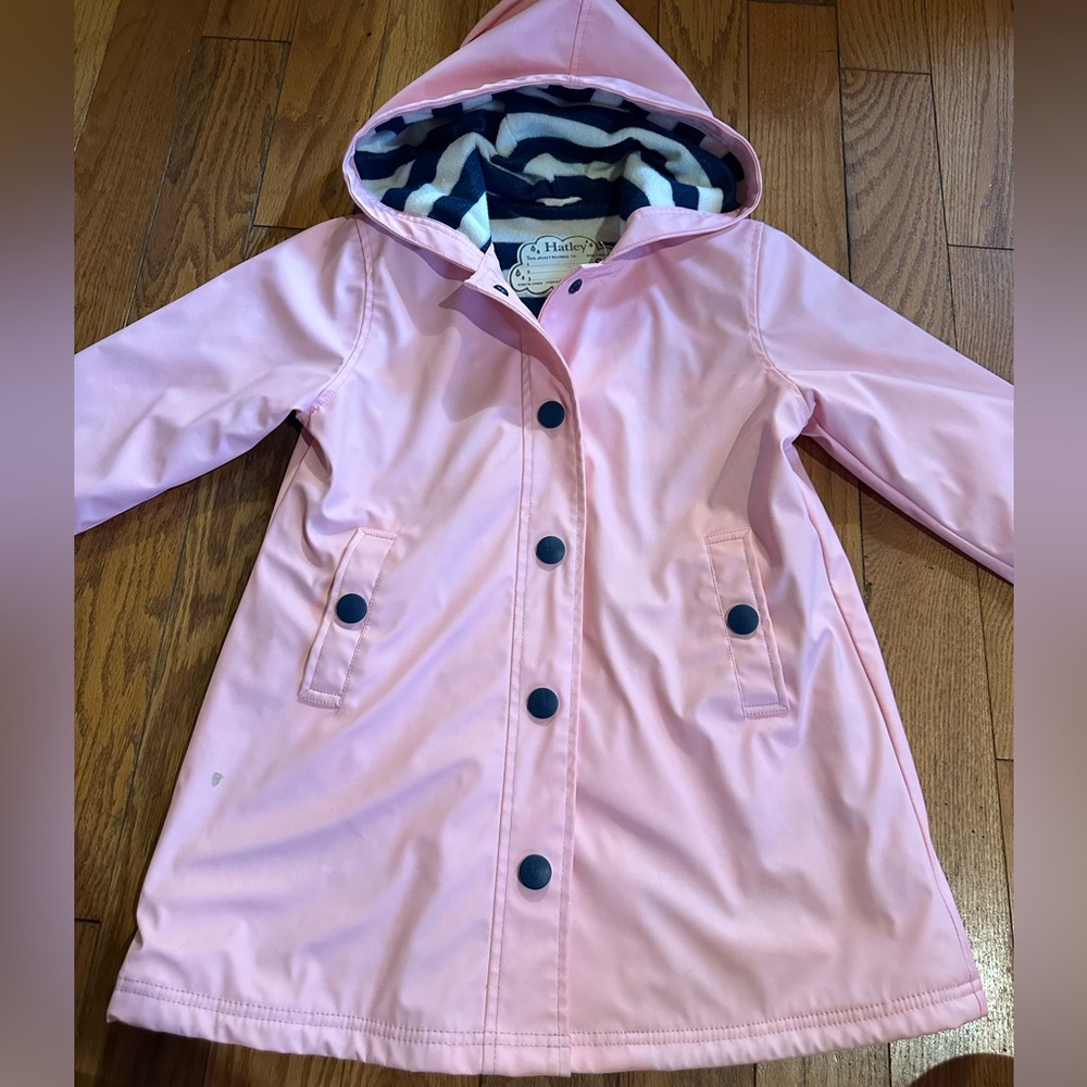 Hatley Girls Rain Jacket Size 8